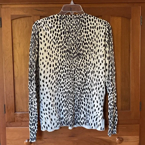 J Crew Meecantile leopard teddie sweater - Picture 6 of 9